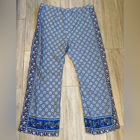 Beautiful Blue C. Wonder pull on pants w/ elastic waist size 20w 2 side pockets - Picture 2 of 5